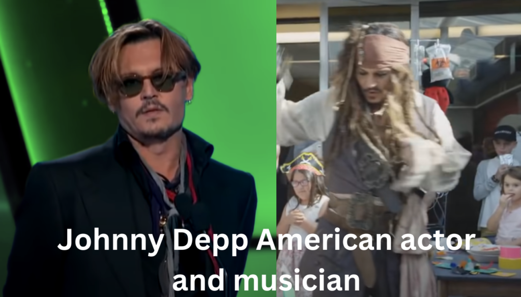 Johnny Depp American actor and musician